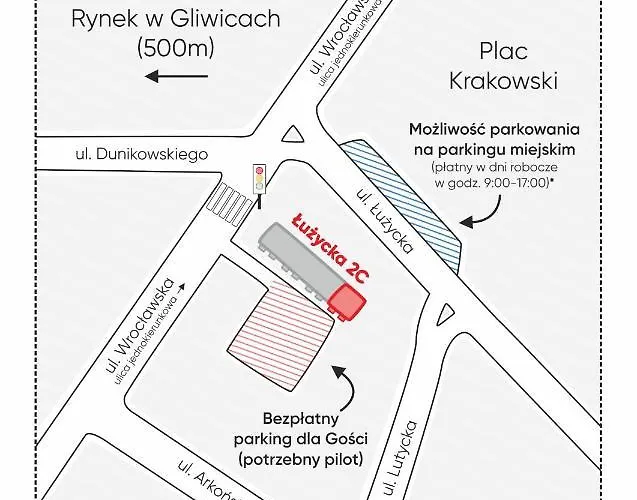 Kairos - Szafir - Darmowy Parking, Scisle Centrum * Gliwice